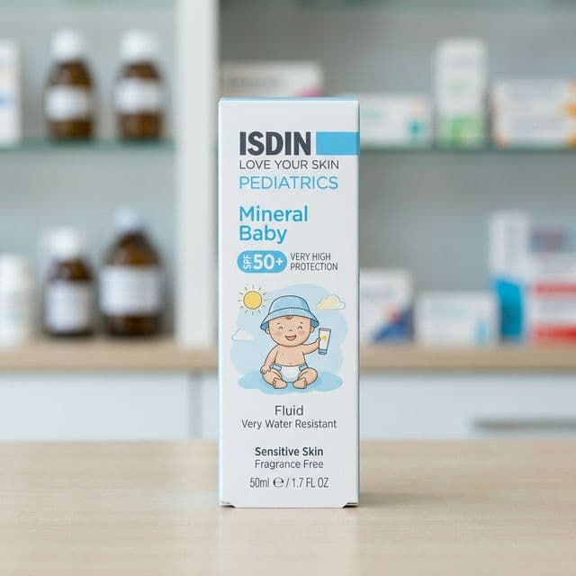 Fotoprotector ISDIN Pediatrics Fusion Fluid MINERAL BABY SPF 50